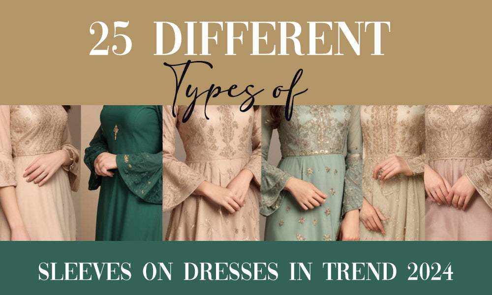 25 Different Types of Sleeves on Dresses in Trend 2024 String Thread