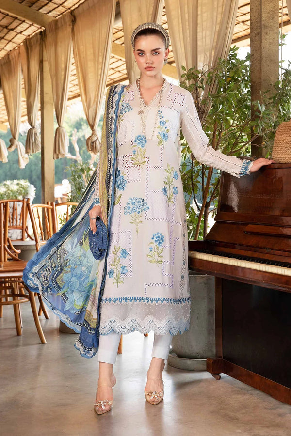 Maria B MPT-1-A Three Piece Printed Lawn Suit