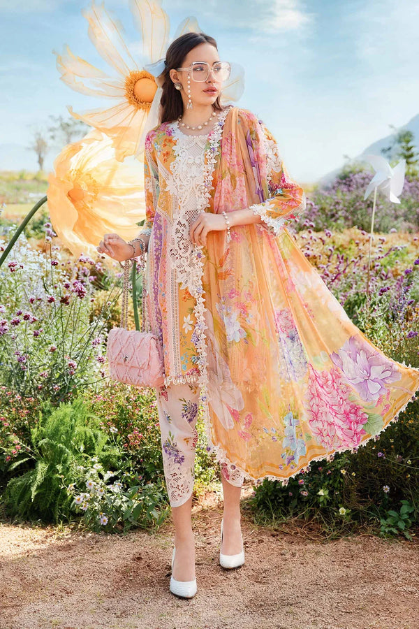 Maria B MPT-9-A Three Piece Printed Lawn Suit