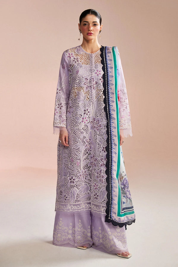 Zara Shahjahan - D3-B Umi Three Piece Embroided Lawn