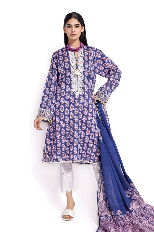 Khaadi - BLA240706 Blue