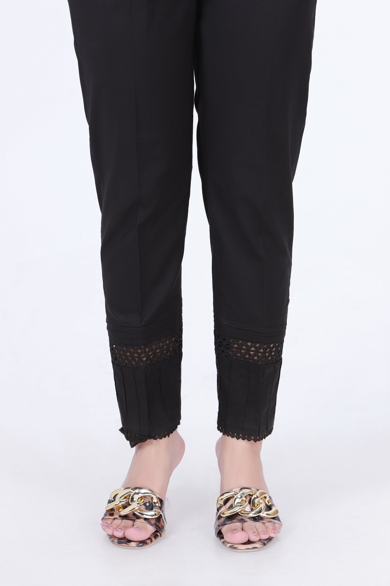 Amber Pants - Women Trousers with Pearls - IE Clothing